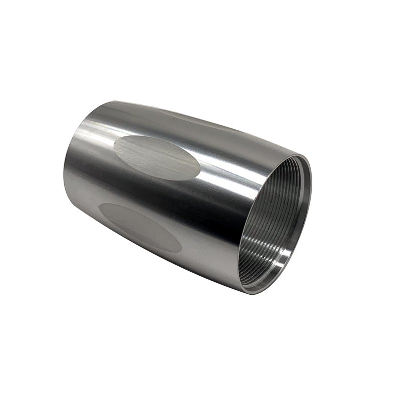 CNC Machined Aluminum Sleeve Housing - view 4